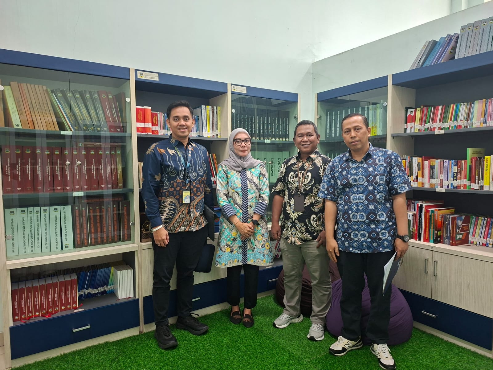 Perkuat Ekosistem Digital Pengelolaan Dokumentasi dan Informasi Hukum, Pengelola JDIH Kemnaker Sambangi JDIH Kabupaten Bandung Barat